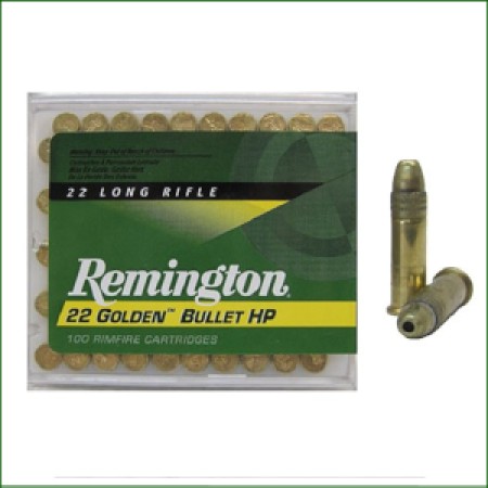 Remington 22 Golden Bullet HP 22lr High velocity 